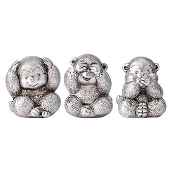 新品未開封 Wild Wise Apes 3rd world 未開封】「Wild Wise Apes」 Amazon.com: ZXHStore 3PCS Monkey
